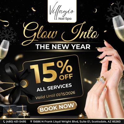 GLOW INTO THE NEW YEAR