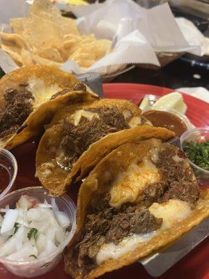 The Birria tacos were amazing!