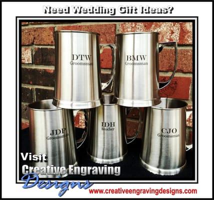 Wedding Gifts - Personalized Engraving Services