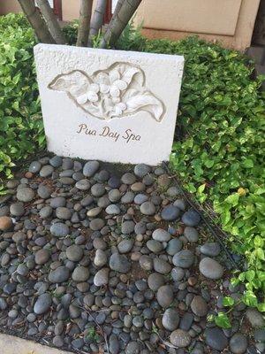 Getting out massage on.