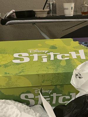 The box to the shoes I bought.