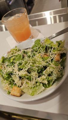Small Caesar salad.