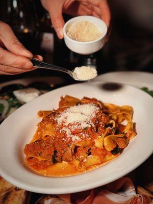 Pappardelle wildboar