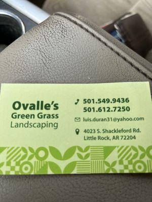 Ovalle’s Landscaping