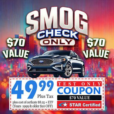 Same Day Certifications | No Appointment Necessary
Hablamos Español
We offer:
#smogcheck #emissionstest #dieseltest #allmakes #dtla