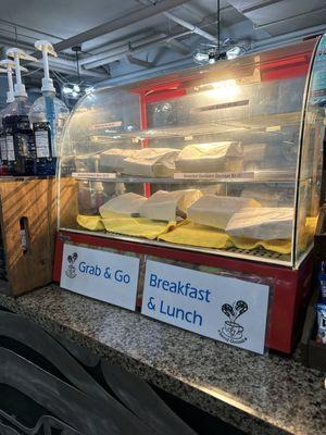 To go breakfast items