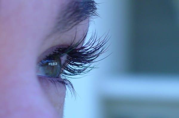 Stylist Joanna's lashes