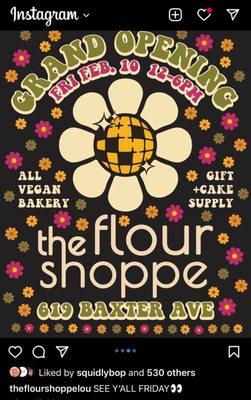 IG Grand Opening 2/10/23 Notification