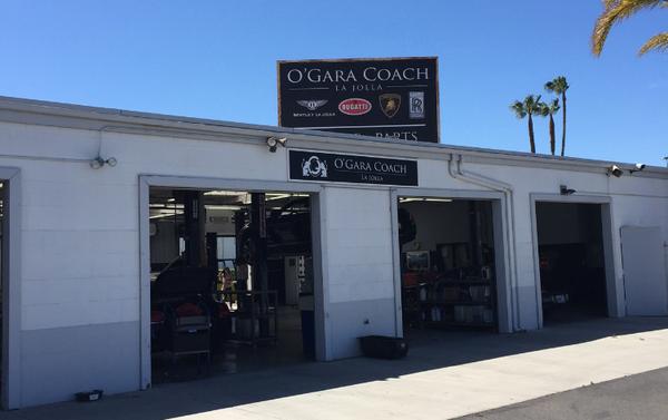 www.OgaraCoachLaJolla.com
Authorized service center for Bentley, Bugatti, Lamborghini and Rolls-Royce.