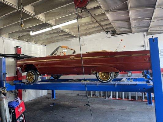 Brought my car in for a tune up... Great work and customer service Will be back