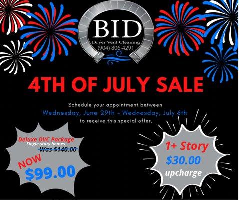 BID Dryer Vent Cleaning