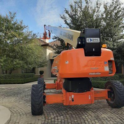 Taking stone restoration to new heights!