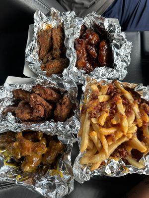 Wings & fries