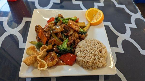 Happy Family lunch portion