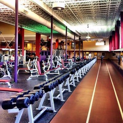 Track and free weights