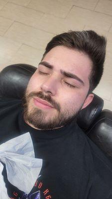 Jass did a great job! She did my eyebrows and my cousins (male) eyebrows. This was his first time and he looks great! Thank you Jass