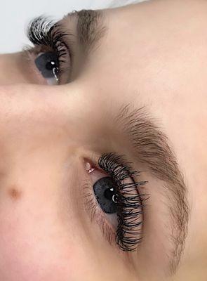 Classic Bridal Lash Set. Lash Tech : Katrina