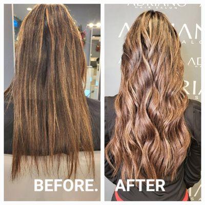 Hair extensions are a great way to make you feel you own the world!