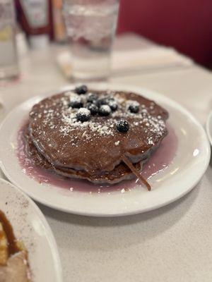 Coconut Ube Pancakes