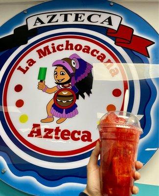 Delicious fruit cup!