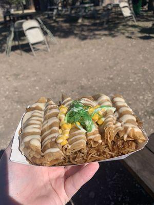 Lumpia with Noodles