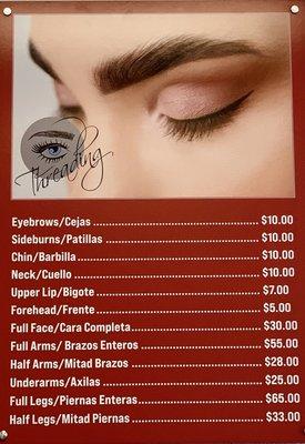 K'S Eyebrow Threading