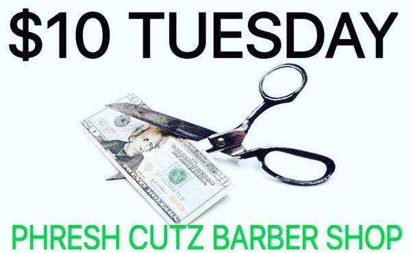 $10 Tuesday