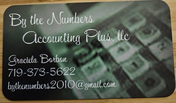 By the Numbers Accounting Plus, LLC