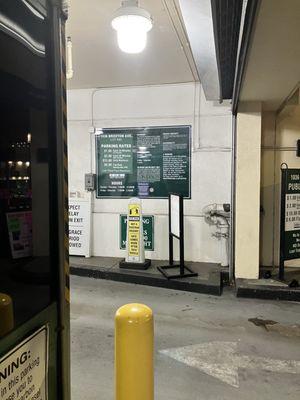 Parking hours and policies