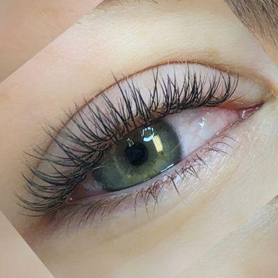 Natural Lash Set done by FF team