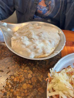 Best biscuits and gravy this side of the Mississippi