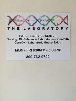 Patient Service Center