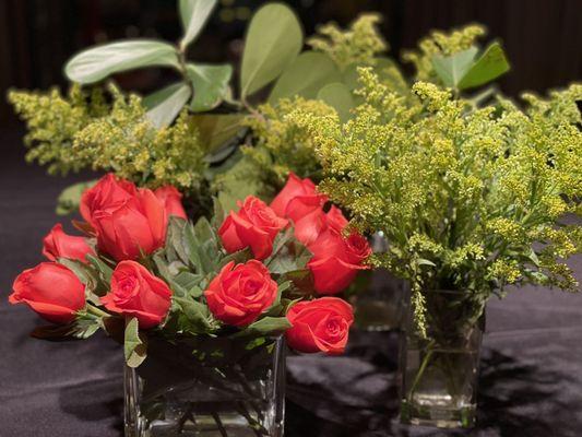 I found these gorgeous flowers at Sabor Tropical