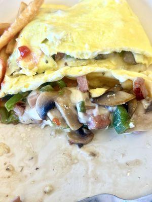 Eastern omelette