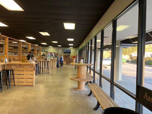 They sell snacks and drinks