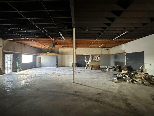 Commercial remodel in the city of Rialto