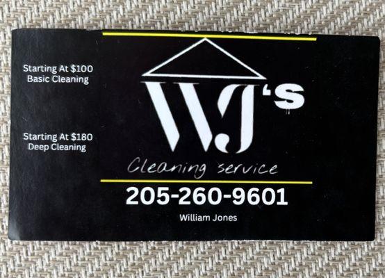 WJs Cleaning Service