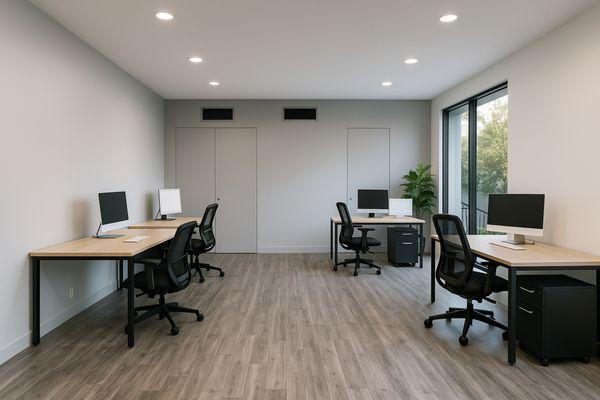 Environmentally-friendly and organic office space
