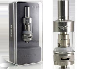 The Aspire Atlantis is a new sub ohm coil design with adjustable airflow. The Atlantis Aspire Tank has coils from 0.5 - 0.7 ohms