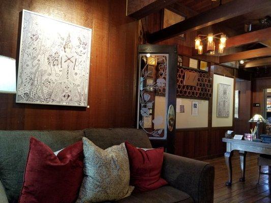 Front Desk and Lobby