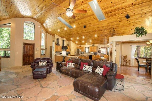 Gorgeous 3,897 SF home in the highlands in Flagstaff, AZ. Heavily treed! Awesome family home or would make a great summer vacation rental!