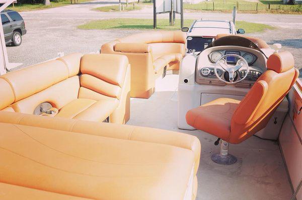 28' Pontoon Complete Interior Restoration & New Sound System