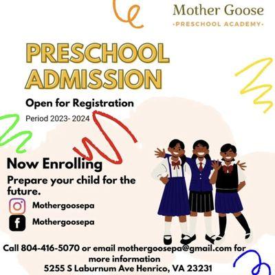 Mother Goose Preschool Academy