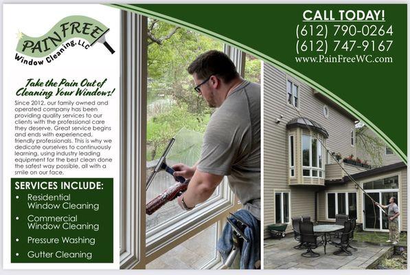 Pain Free Window Cleaning