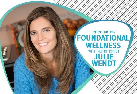 Meet and greet with our in-house nutritionist, Julie Went, online for FREE.