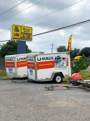 We are now a U-Haul Neighborhood Dealer! With different U-Haul's that are available for you to rent for any size move you need to do.
