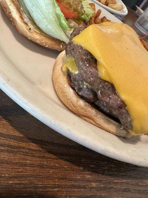 Double cheeseburger