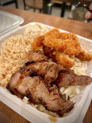Mini - 2 Choice Rice Chicken Steak
