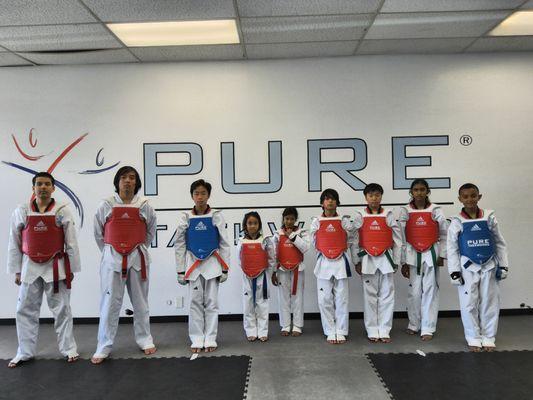 Sparring team is seirous