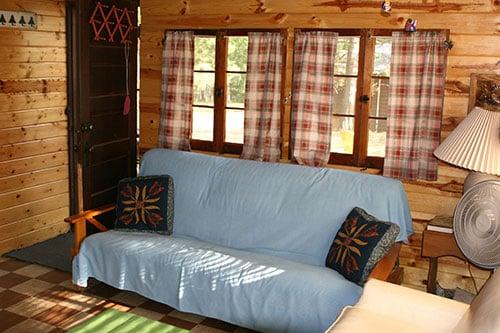 Lake Ridge Cabin 3 interior